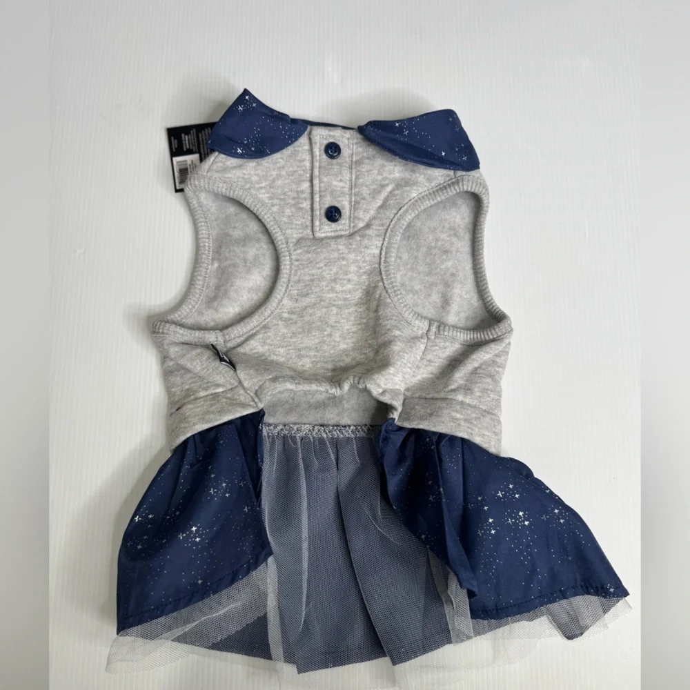 Disney Cinderella "Dreams Come True" Dog & Cat Sweatshirt Dress - Size Medium - Picture 6 of 13